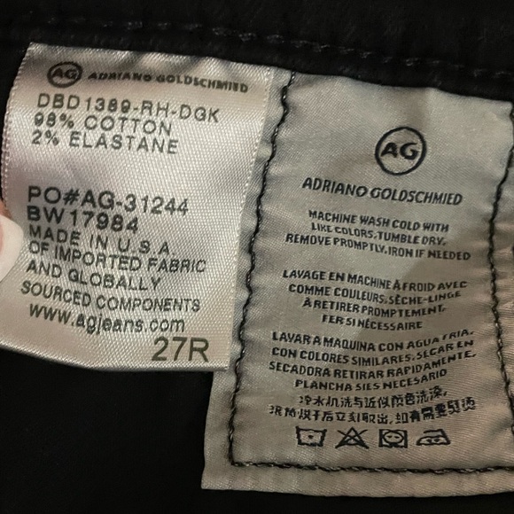 AG shredded black jeans - Picture 5 of 7